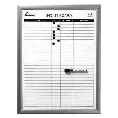 £213.34 • Buy ABILITY ONE 7110-01-568-0403 In/Out Board ,18inWx24inH,Wht