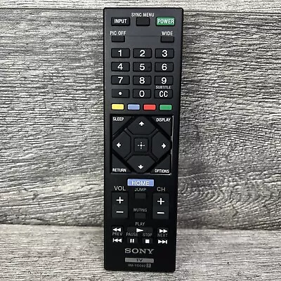 Sony Rm-yd092 Tv Remote Control Original Kdl46r450a Kdl40r450a Kdl32r400a • $1.05
