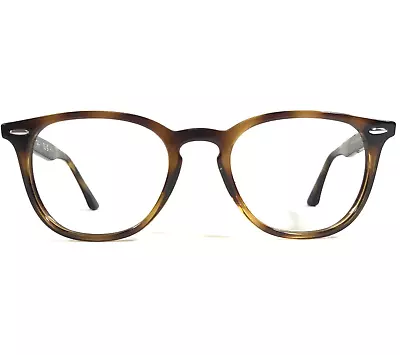 Ray-Ban Eyeglasses Frames RB7159 2012 Brown Tortoise Square Horn Rim 50-20-145 • $69.99