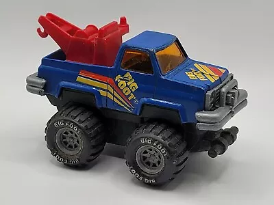 Vintage Arco Big Foot Monster Truck 4x4 Blue Diecast 1980's Tow Truck • $4