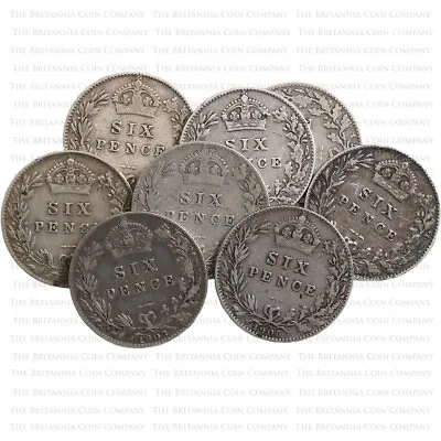 1902 To 1910 KING EDWARD VII SILVER SIXPENCE 6d - CHOOSE YOUR YEAR! • £19.99