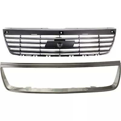 Front Upper Bumper Grille Kit For 2006-08 Chevrolet Malibu With Emblem Provision • $72.98