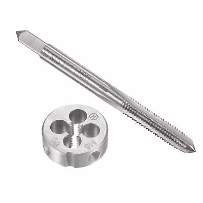 M5 X 0.8mm Metric Tap And Die Set HSS Machine Thread Tap With Round Die • $15.91