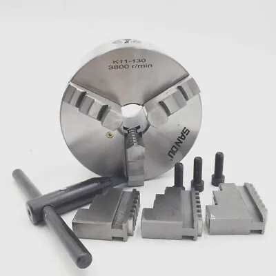 3Jaw Lathe Chuck Self-centering 80 100 125 130 160 200 250mm 3-jaw Chuck CNC • $175.99