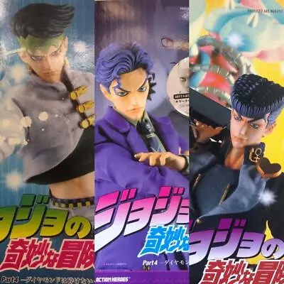 JoJo's Bizarre Adventure RAH Figure Set Part 4 Josuke Jotaro Kira Collectibles • $1360.53