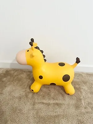 Babe Fairy Giraffe Bouncy Horse Hopper Toys For Kids Animals Jumping Inflatable • $40