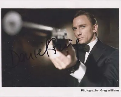  Signed Daniel Craig Casino Royale Photo 10x8 Photo James Bond Autograph COA • £220