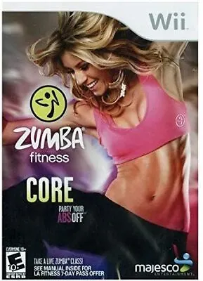 £6.49 • Buy Zumba Fitness Core - Game Only - Nintendo Wii