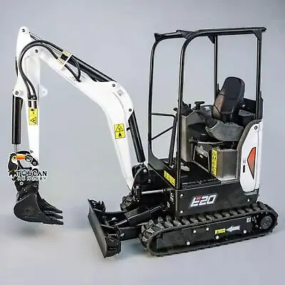 JX Model 1/14 RC Hydraulic Excavator E20 Mini Remote Control Digger Sounds Light • $2848.90