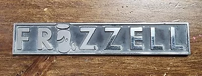 Frizzell--Houston Tx--Metal Dealer Emblem Car  Vintage SM6411 • $39.99