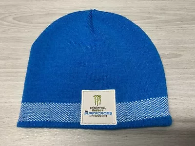 Monster Energy Ama Supercross Sx Beanie Hat Cap Blue / White Nwot • $12.75