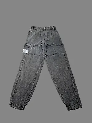 Levis Sport Jeans W30 L32 Elasticated Waist Vintage Grey High Rise WPL 423 80s • £22.98