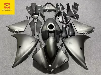 Gray Fairing Kit For Yamaha YZF R1 2009-2011 2012-2014 ABS Injection Body Tank • $533.59