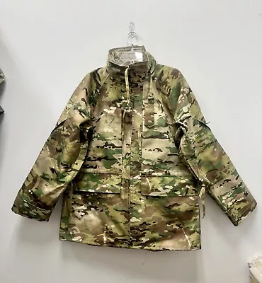 Us Army Issue Apecs Gen II Gore Tex Multicam Cold/Wet Weather Parka - Large Reg • $265