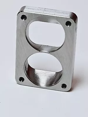 Stainless T6 Divided Collector To Twin 2.50  Inlets Turbo Flange Recessed 3/4  • $179.95