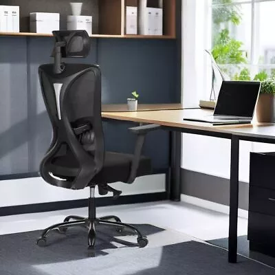 High Back Desk Office Chair Ergonomic Mesh Chair Executive Swivel Task Chair • $166.50