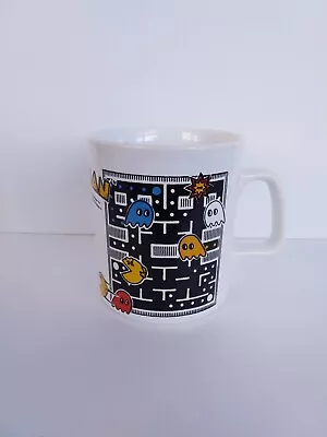 Vintage 1980s PAC-MAN Video Game Coffee Mug By KilnCraft England  • $25