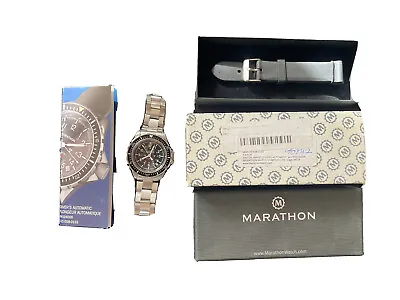 Marathon Automatic 41mm GSAR US Government Seal Black Mens Wristwatch WW194006 • $900