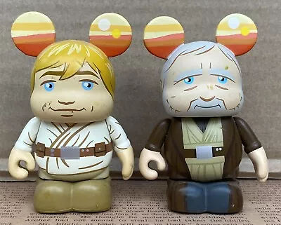 2 Disney Vinylmation STAR WARS SERIES 2 LUKE SKYWALKER OBI WAN KENOBI 2012 • $16