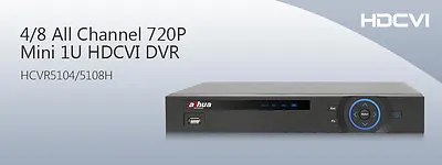 HD-CVI 1080P 4 Ch. Camera 2 MP DVR Analog Realtime Record HDMI 2YR Warrantys • $99.98