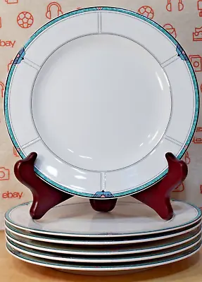 Mikasa Maxima Emerald Cove Lunch/Salad Plates 8  - Set Of 6 • $39.95