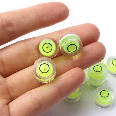 5PCS Precision Bubble Level Round Mini Spirit Meter Bubble Inclinometer Measure • $1.67