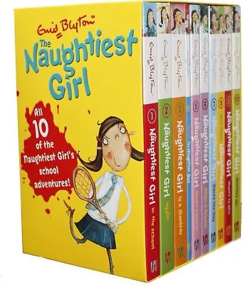 Naughtiest Girl 1-10 Slipcase Paperback Enid Blyton By Enid Blyton • £3.98