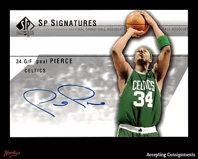 2003-04 SP Authentic Signatures #PPA Paul Pierce AUTO CELTICS • $0.99