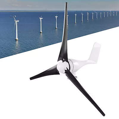 800W 48V Small Wind Generator Turbines Kit 3 Blades Power Parts For Marine Home✈ • £255.29