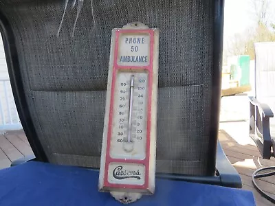 Antique/Vintage  Carson's  Ambulance/Funeral Home Thermometer Nice Collectible! • $25