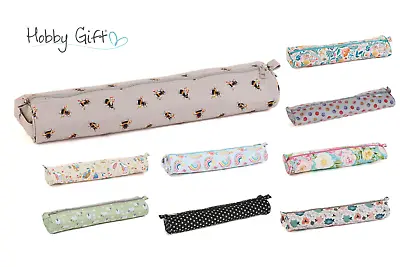 Knitting Needle / Pin Bag Storage Case By Hobby Gift - All Designs - 44cm Long • £7.99