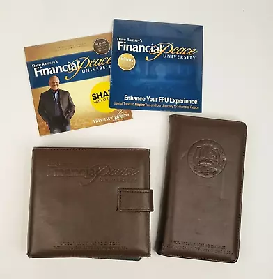 Financial Peace Univ. Dave Ramsey Audio CD Set 2007 + Envelope System Wallet • $5
