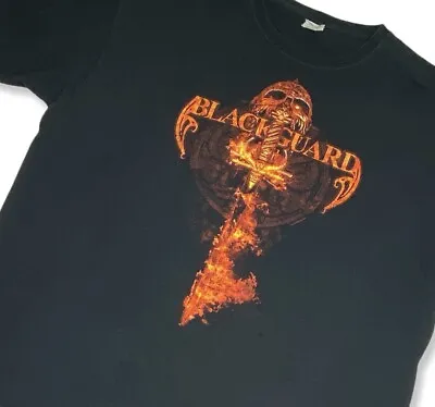 Blackguard Profugus Mortis Shirt 2X Folk Power Death Metal Pagan Ensiferum Epica • $15.75