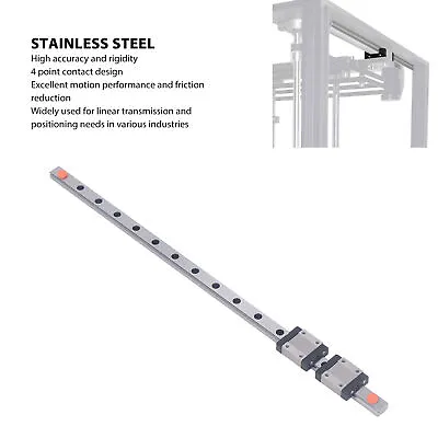 MGN12C Stainless Steel Linear Guide Rail Slide For 3D Printer CNC XYZ Engraving • $45.95
