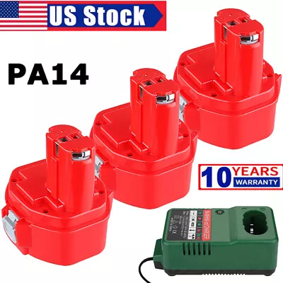 Replace For Makita 14.4V 4.8Ah Battery 1420 1422 1433 1434 1435 1435F 192699-A • $20.89