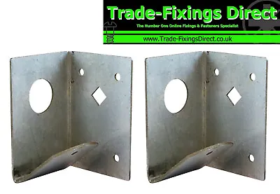£6.75 • Buy Arris Rail Fence Support Bracket Galvanised Feather Edge Fencing