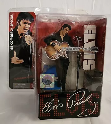 McFarlane Toys '68 Elvis Presley Comeback Special Action Figure Unopened.   • $50