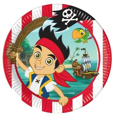 JAKE AND THE NEVER LAND PIRATES Plates Cups Napkins Birthday Party Tableware • £7.95