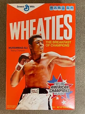 $70 • Buy 2012 Wheaties Cereal Box MUHAMMAD ALI - Original Unopened Box