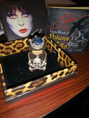 Elvira's Little Book Of Potions & Spells Nib Intuition Stone • $15