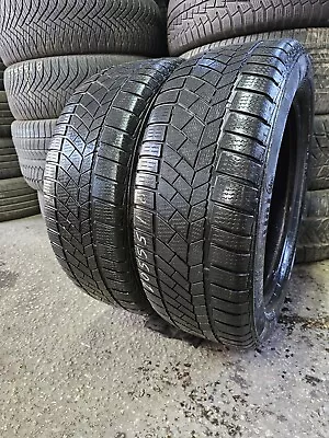 2x 205 55 R16 (91H) CONTINENTAL CONTI WINTER CONTACT TS830P RUNFLAT SSR ⭐️ RSC  • $68.32