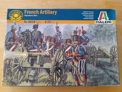 Italeri 1/72 FRENCH LINE/GUARD ARTILLERY Napoleonic Figures Set 6018 Sealed Box • £5.99