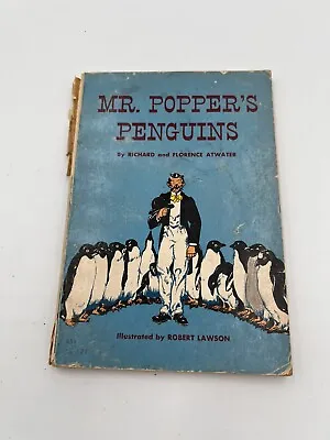 Mr Popper's Penguins 1938 Paperback Richard And Florence Atwater (155) • $3.99