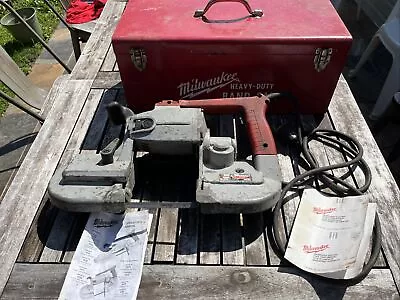 Milwaukee 6230 Corded Electric Deep Cut Variable Speed Band Saw Tested Heavy Dut • $119