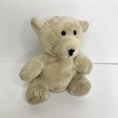 Eddie Bauer Teddy Bear Tan Mini 4  Plush Stuffed Animal Toy • $9.60