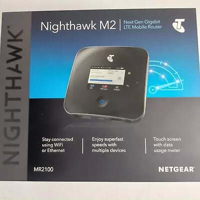 Netgear Nighthawk M2 (MR2100) Mobile Broadband Router Modem Telstra Unlocked • $229.99