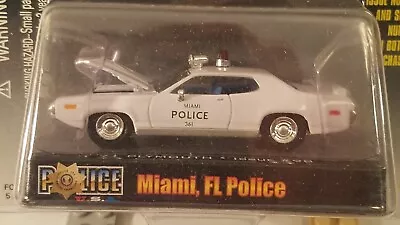 1999 Racing Champions Police USA 1971 Plymouth #98 Miami Police • $7.99