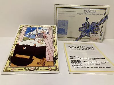 Vintage Villeroy & Boch Vilbo Card Porcelain Happy Event Anne Heseler • $19.99