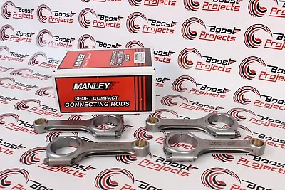 MANLEY H-Beam Connecting Rods For MITSUBISHI EVO X 4B11T (2008-Up) 14029-4 • $518