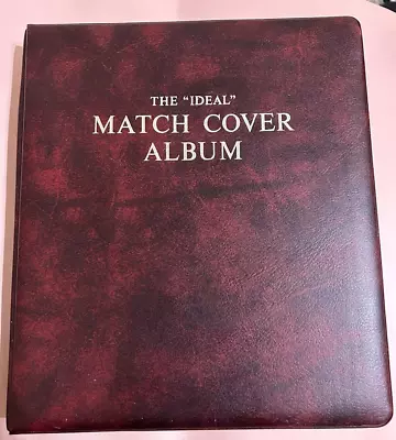  IDEAL MATCH COVER ALBUM 40 Pages With 125+Covers • $50